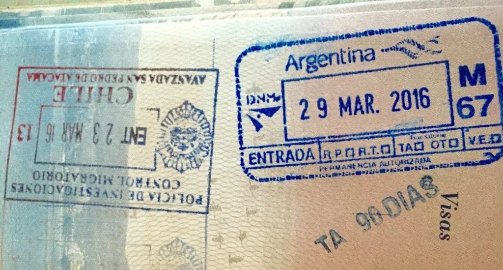 Arjantin Giriş İşlemleri