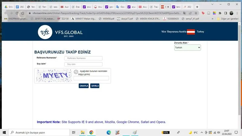 Avusturya D Tipi Vize Başvurumu Nasıl Takip Ederim?