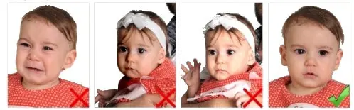 Bebekler ve Çocuklar için Estonya Vize Fotoğrafı