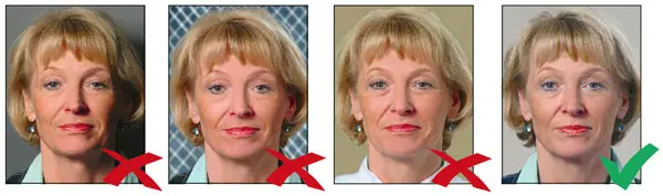 Bulgaristan Vizesi için Örnek Fotoğraf