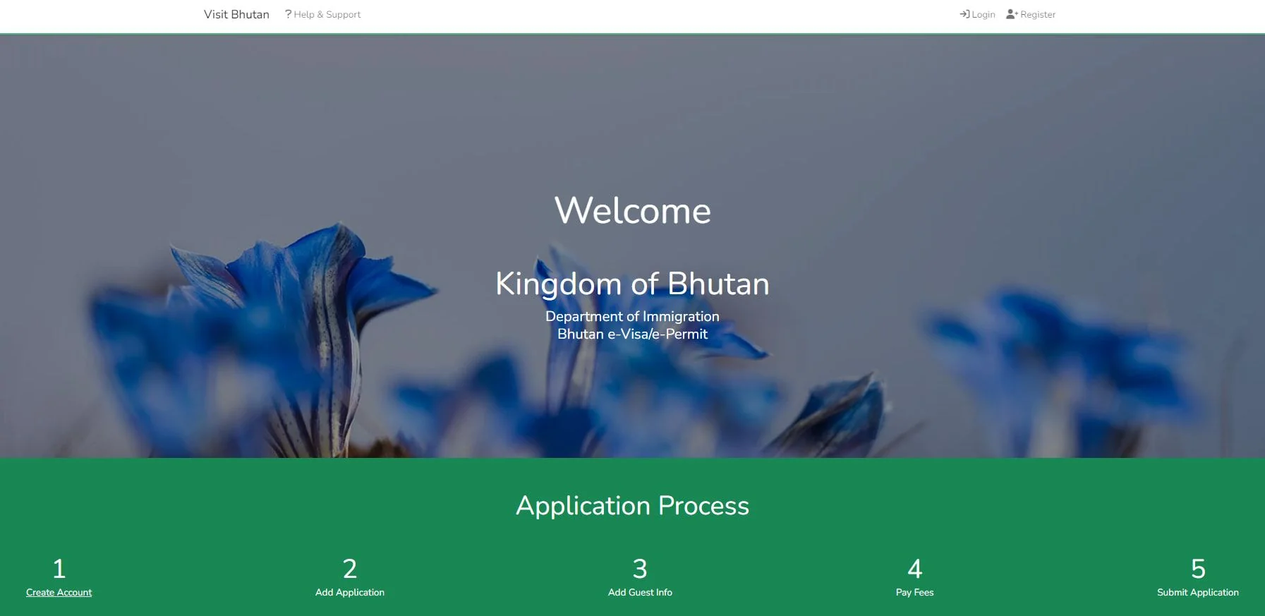 Butan E-Vize Başvurusu