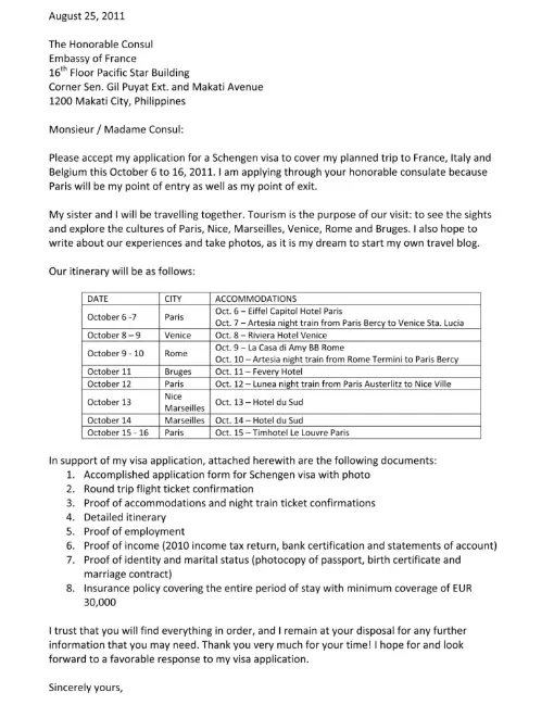 Cezayir Konsolosluğu’na Vize Talep Dilekçesi Nasıl Yazılır?