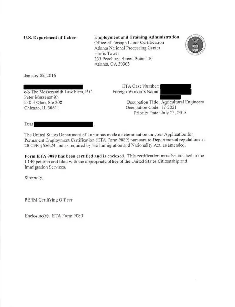 DOL Çalışma Sertifikası