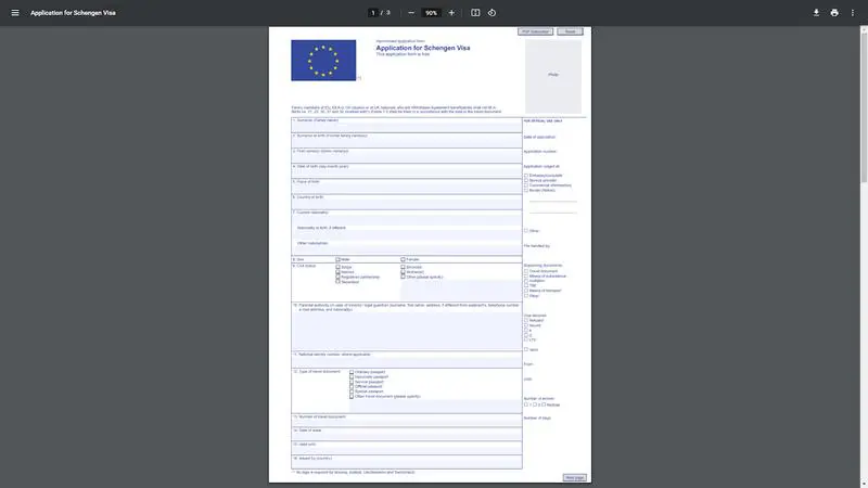 Finlandiya Vize Formunda Hangi Bilgiler İstenir?