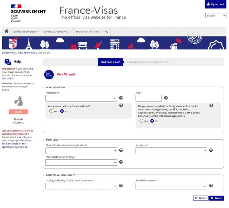 Fransa İş Arama Vizesi Başvuru Formu Nasıl Doldurulur?