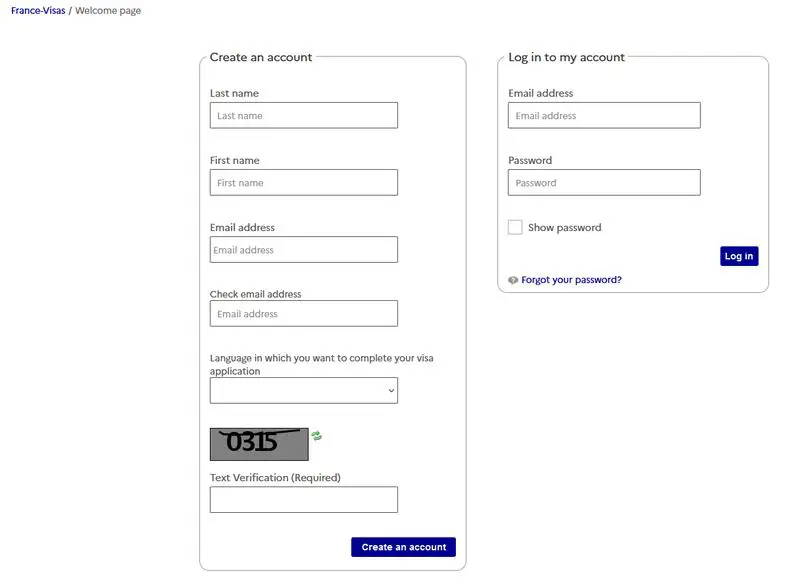 Fransa Vize Başvurusu için France-Visas Hesabı Nasıl Oluşturulur?