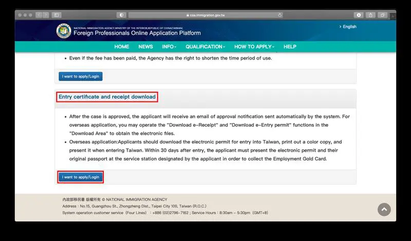 Gold Card Başvurusu Onaylandıktan Sonra Tayvan'a Nasıl Giriş Yapabilirim?