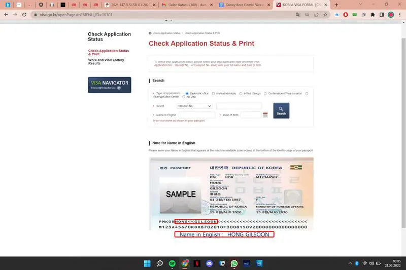 Güney Kore Gemi Adamı Vize Başvurusu Nasıl Takip Edilir?
