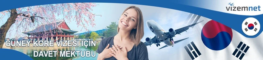 Güney Kore Vizesi için Davet Mektubu