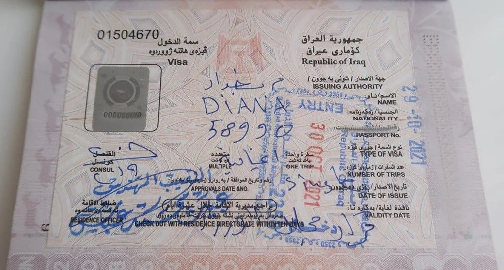 Irak Vize İşlemleri