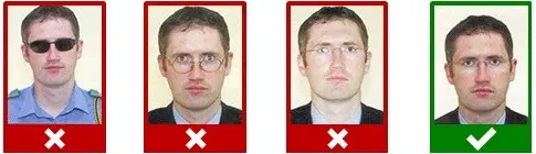 İrlanda Vize Fotoğrafında Gözlük Kullanımı