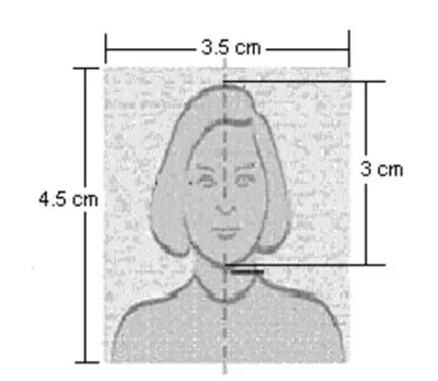 İspanya Vizesi için Biyometrik Fotoğraf Ölçüsü