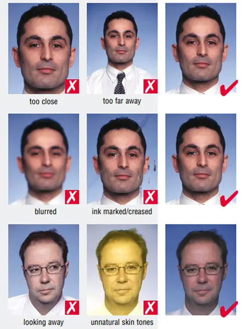 İtalya Vize Fotoğrafı Örneği