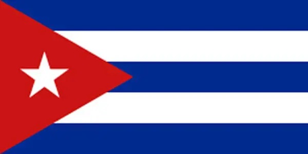 Küba Harita Görseli