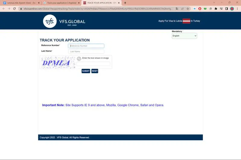 Letonya Ziyaret Vizesi Başvuru Takibi Nasıl Yapılır?
