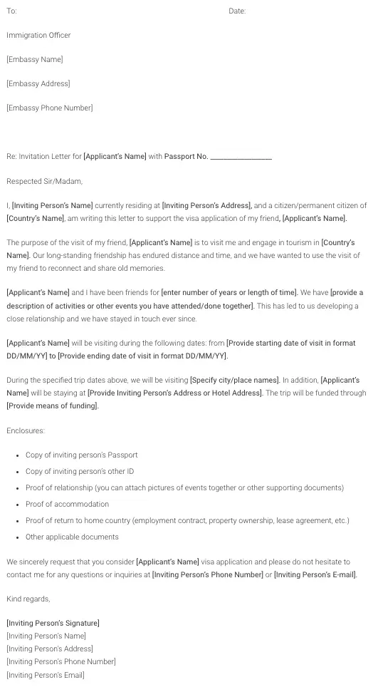 Lüksemburg Vize Davet Mektubu Nasıl Olmalıdır?