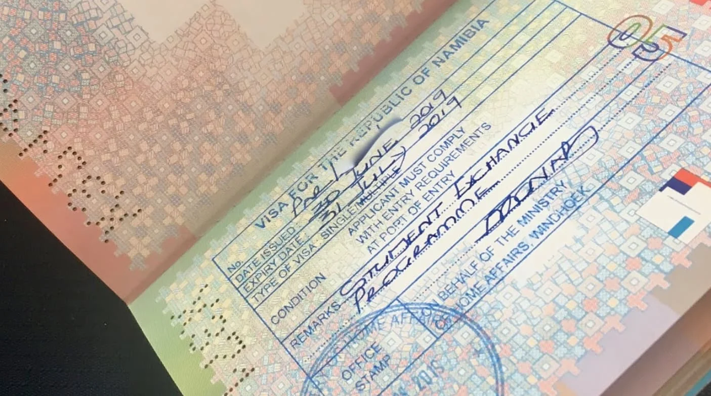 Namibya Vizesi