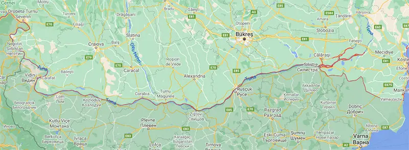 Romanya Bulgaristan Sınırı