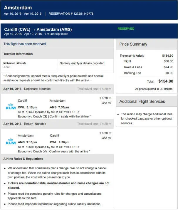 Schengen Uçak Rezervasyonunda Bulunması Gereken Bilgiler Nelerdir?