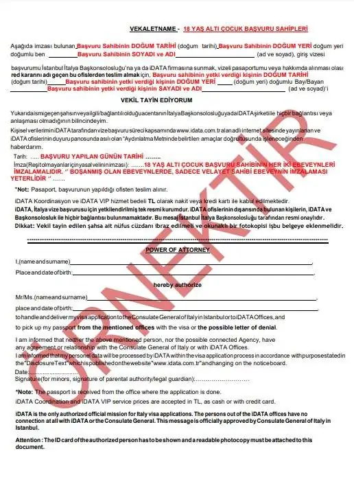 Schengen Vize Başvurusu İçin Vekaletname Nasıl Hazırlanır?