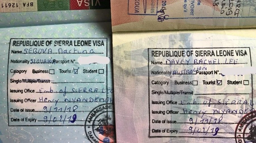 Sierra Leone Vizesi