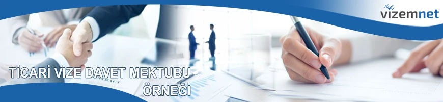 Ticari Vize Davet Mektubu Örneği
