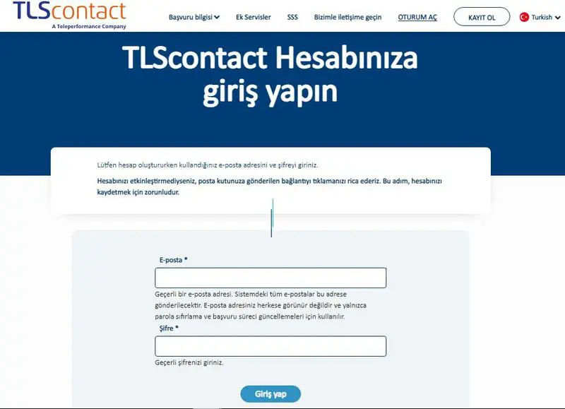 TLS Contact Üzerinden Lihtenştayn Vize Takip İşlemi Nasıl Yapılır?