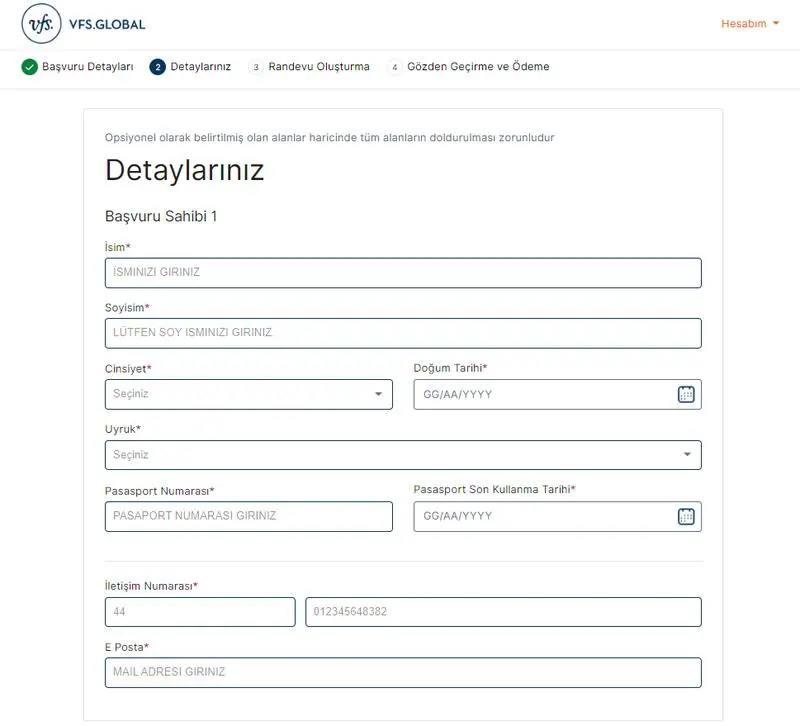 VFS Global Üzerinden Litvanya Vize Randevusu Nasıl Alınır 5
