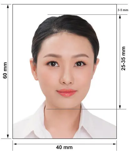 Vietnam Vize Fotoğrafı Örneği