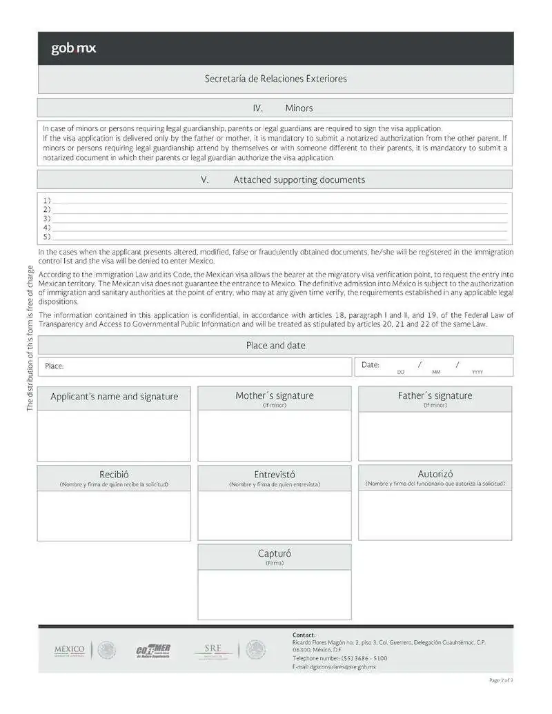 Yatırımcılar için Meksika Vizesi Başvuru Formu Nasıl Doldurulur? #1